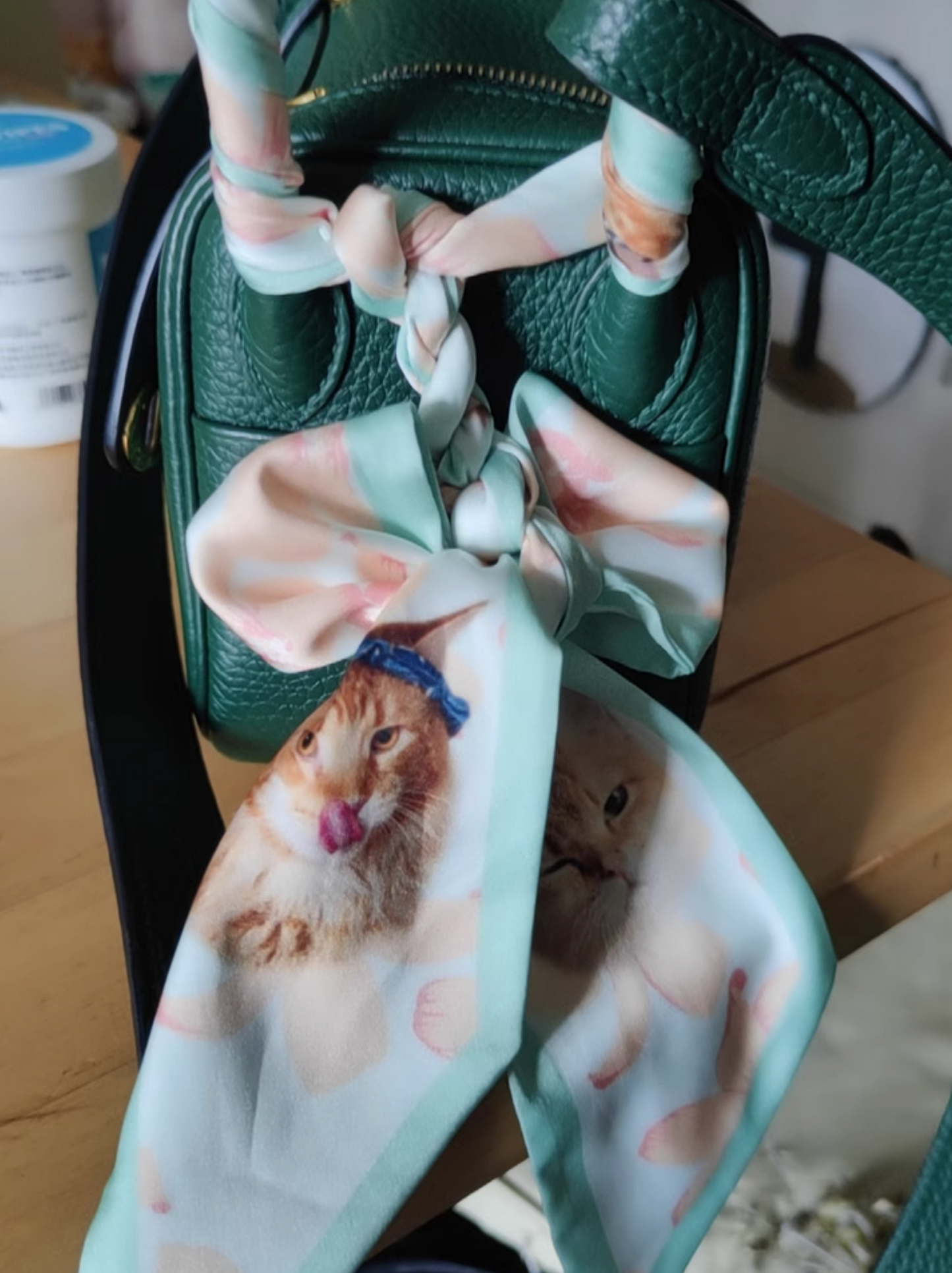 🐾✨オーダーメイド ペットシルクスカーフ✨🐾
