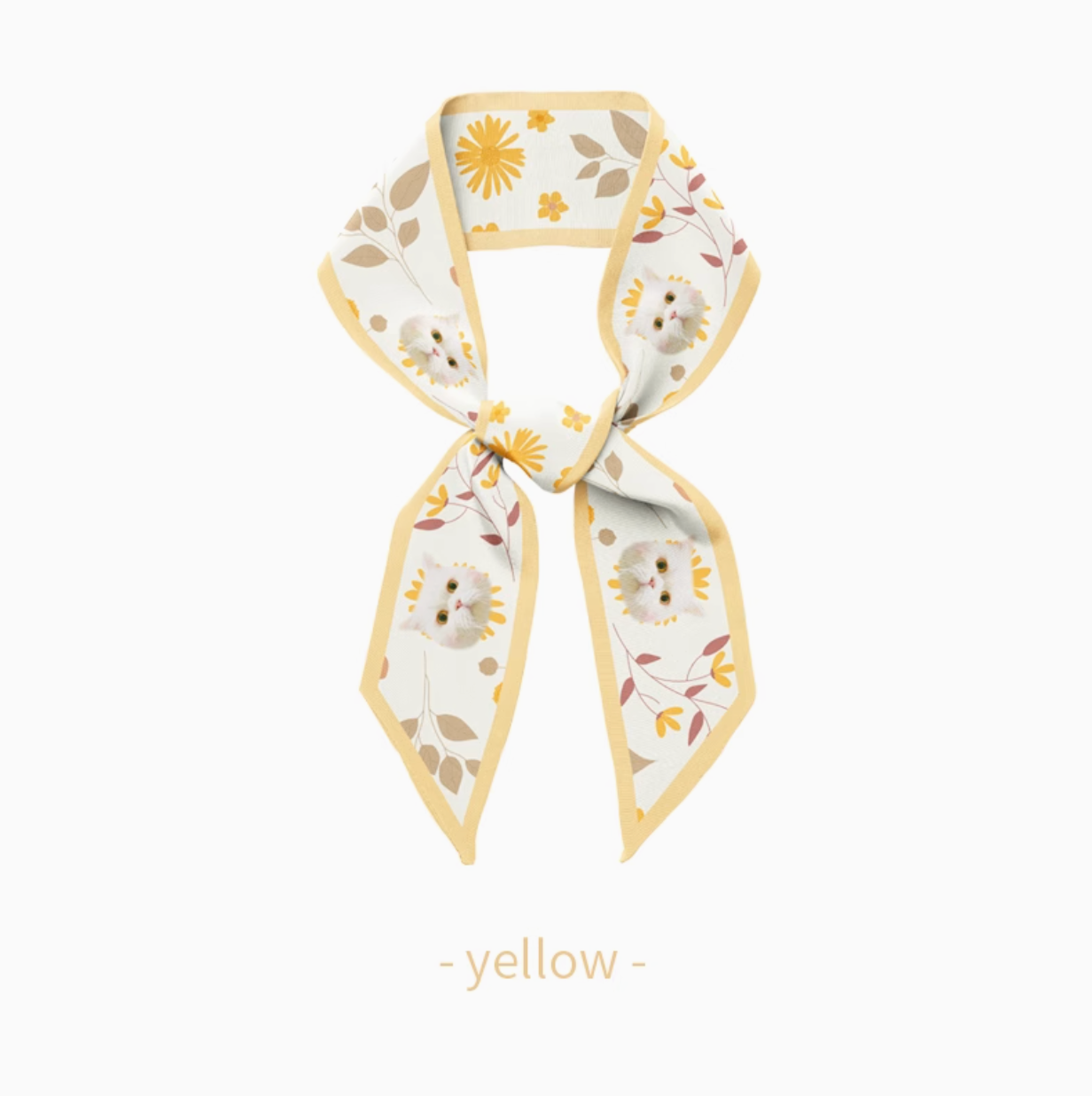 🐾✨オーダーメイド ペットシルクスカーフ✨🐾